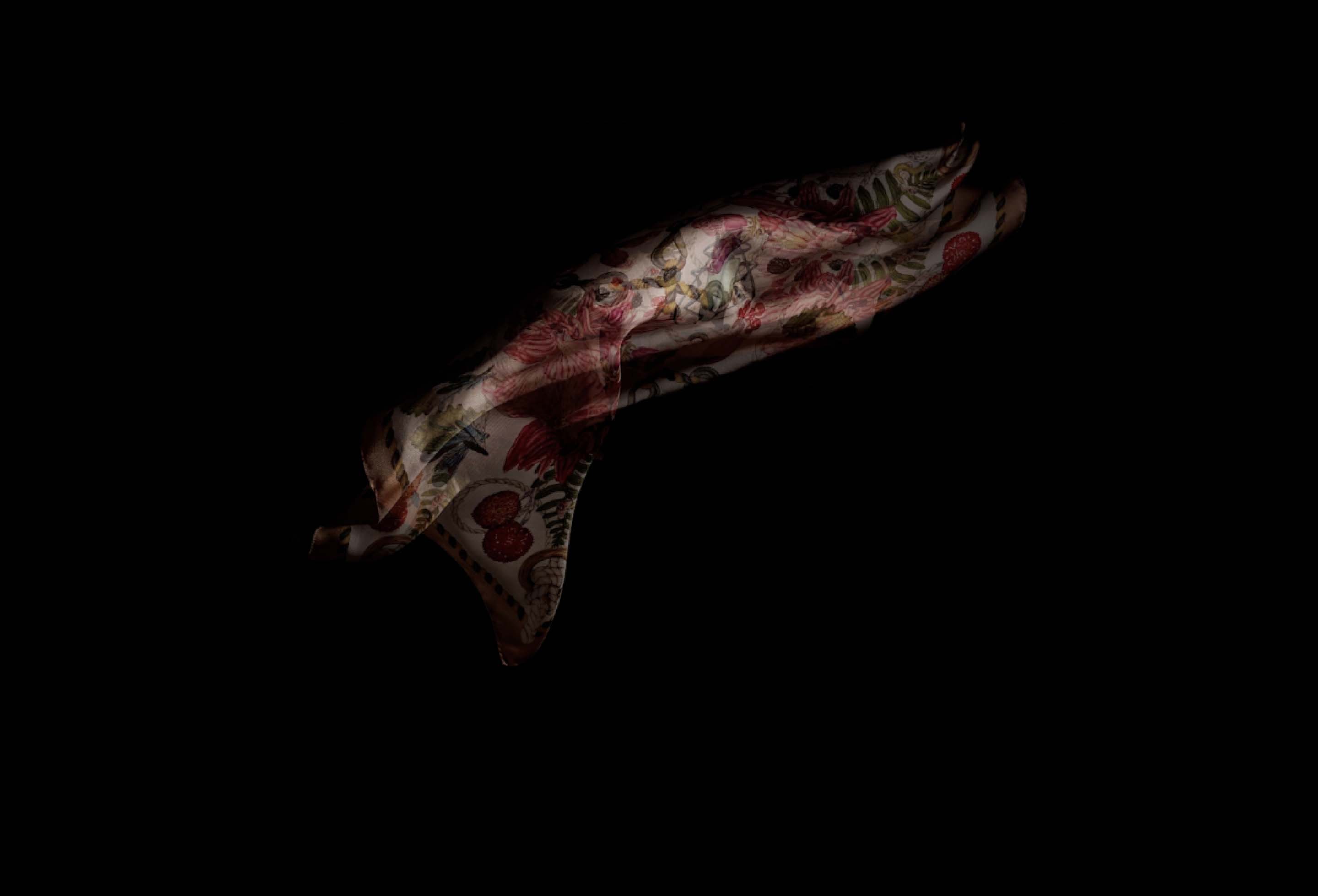 Cinco Jotas - Silk scarf, 2019