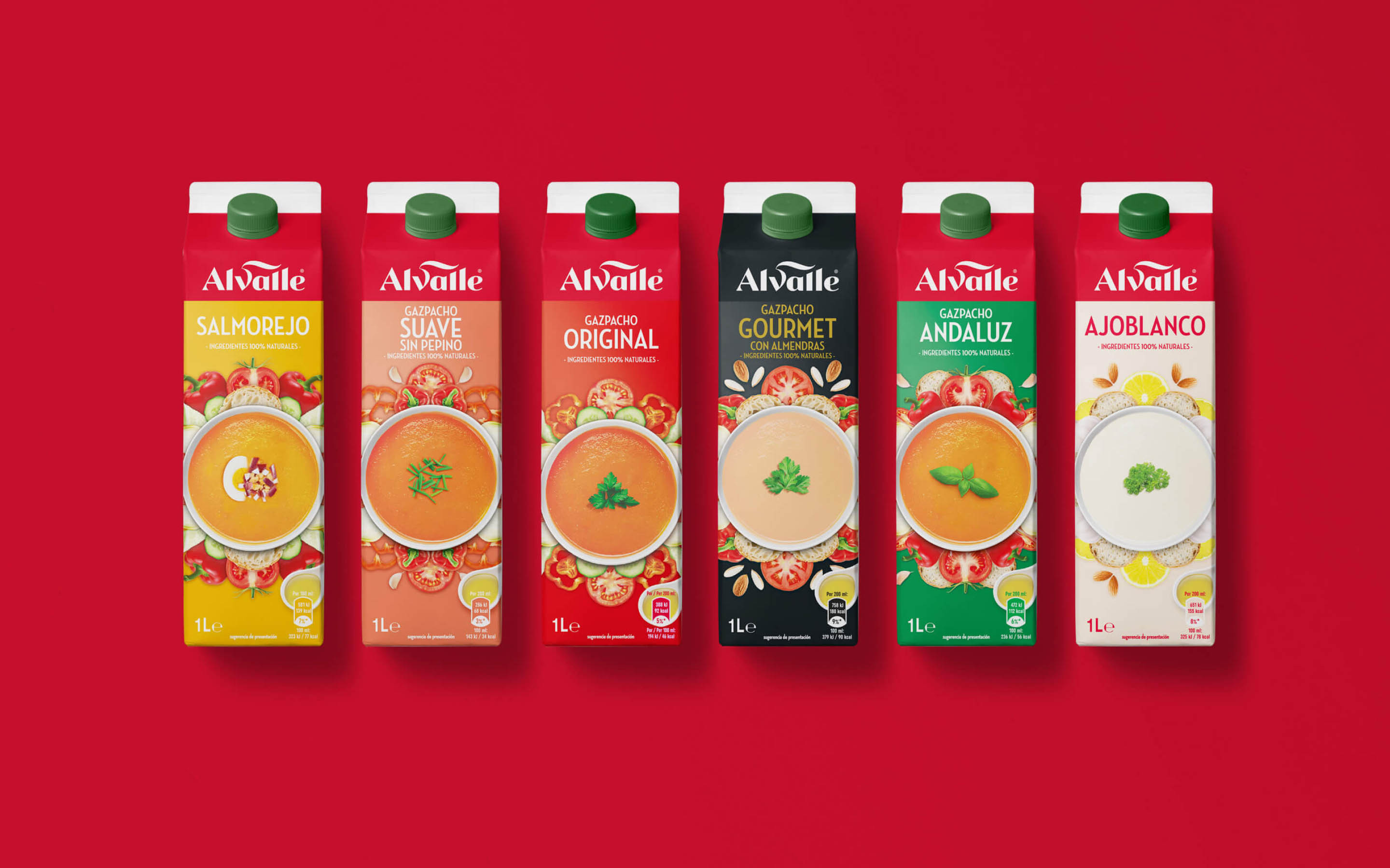 Following its successful launch in France, in 2017 PepsiCo decided to extend its iconic Alvalle Gazpacho to UK, Benelux and US markets. It was time to branch out beyond its Spanish roots and culinary tradition, and present the world with a healthy and genuine product, with a distinctive identity from the rest of players in its market of origin: Spain.
