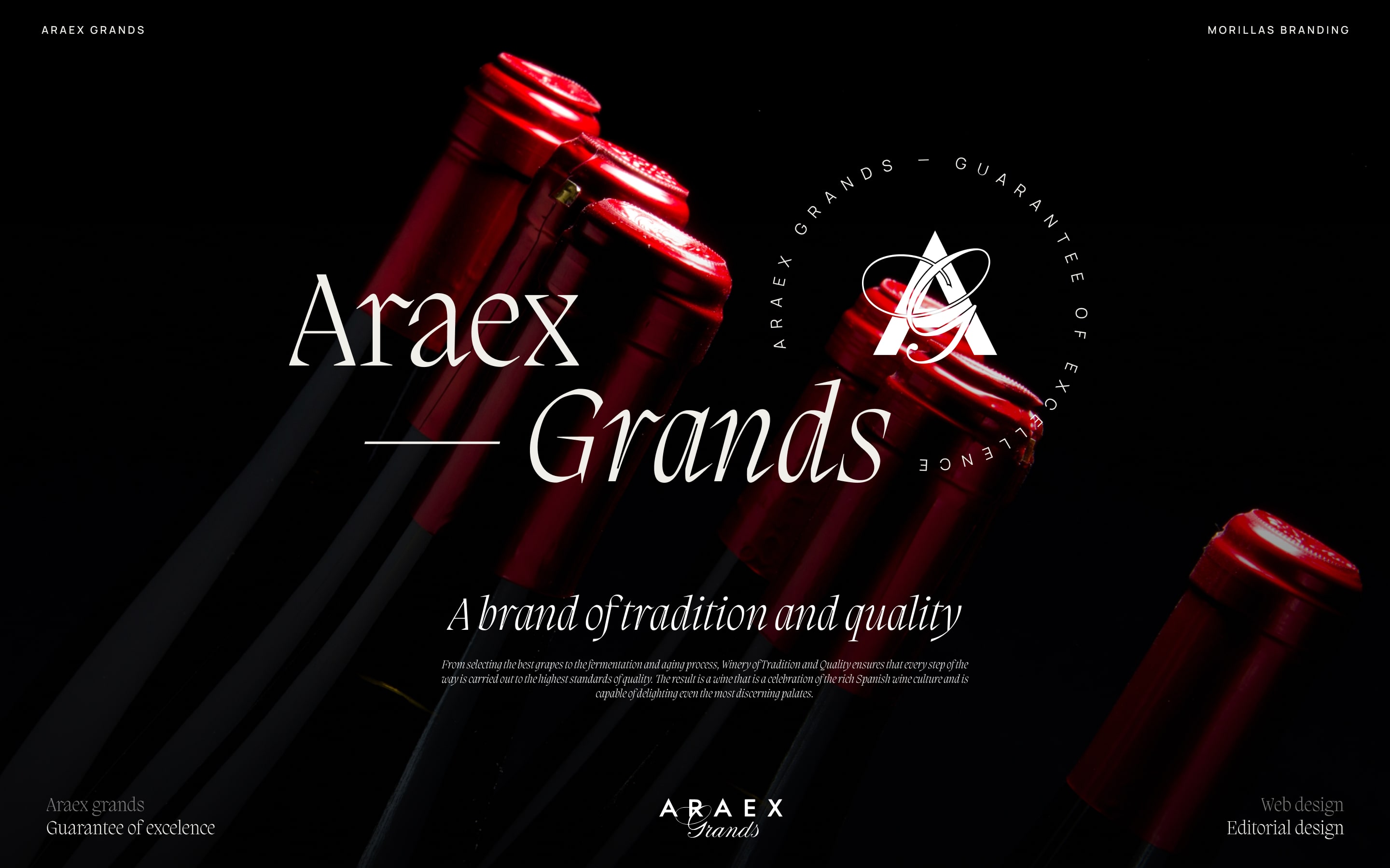 Araex Grands is a business group of independent winemakers and wineries that gathers family wineries from the most prestigious Designations of Origin in Spain and has been bringing the best Spanish wine to the world for more than 25 years.
