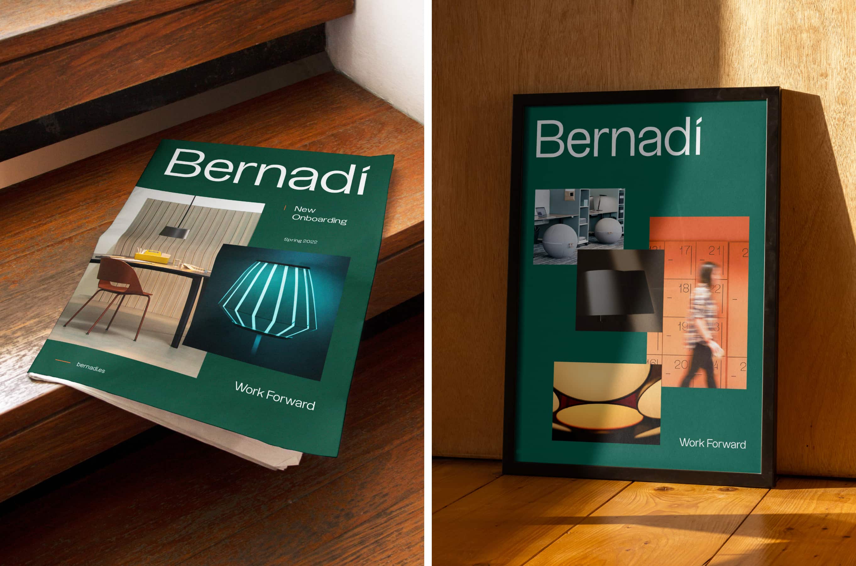 Bernadí is a family business that has become a leader in workplace furniture in Barcelona. However, updating the brand and culture became critical in order to thrive in new competitive contexts.
