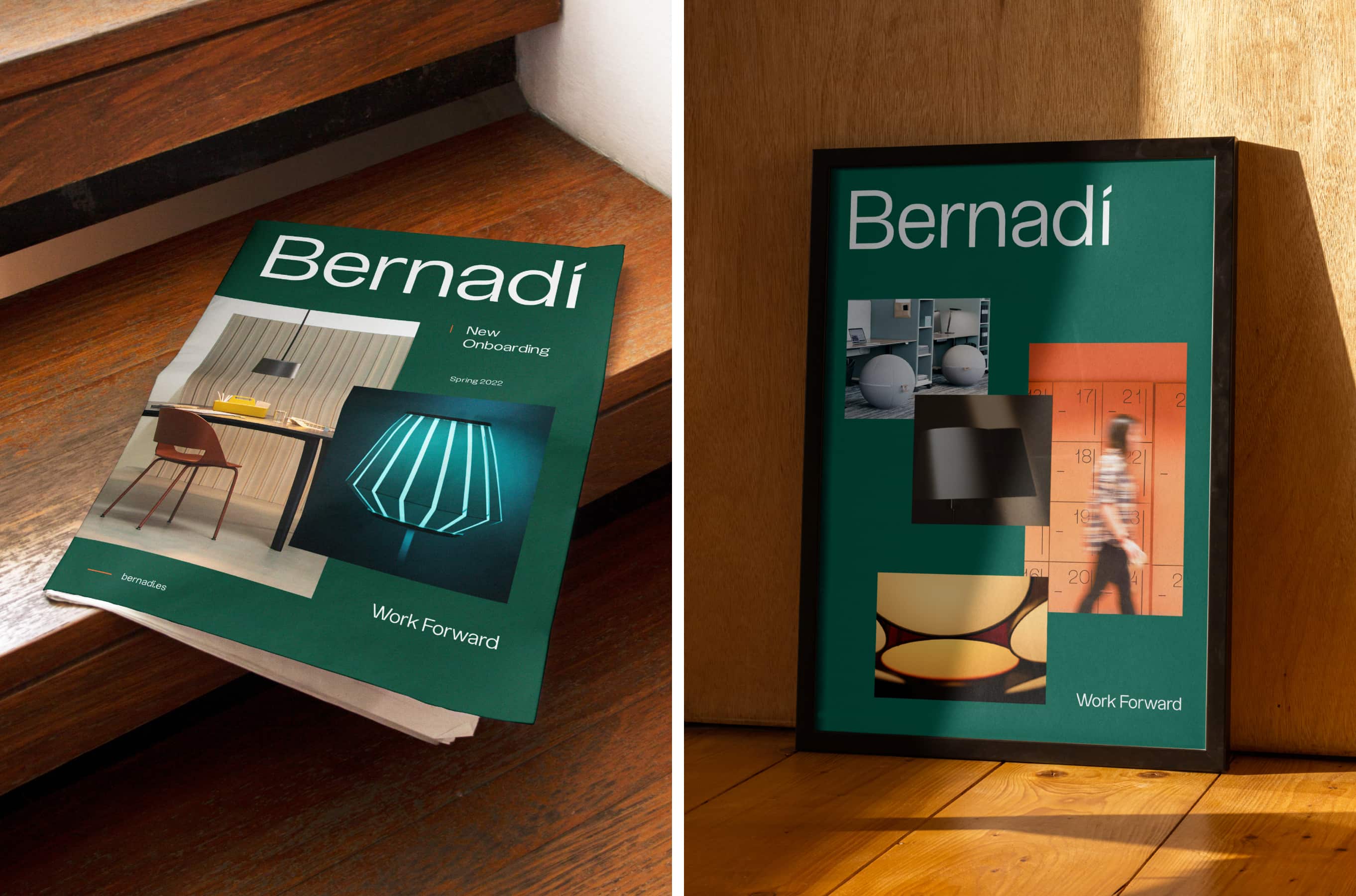 Bernadí is a family business that has become a leader in workplace furniture in Barcelona. However, updating the brand and culture became critical in order to thrive in new competitive contexts.
