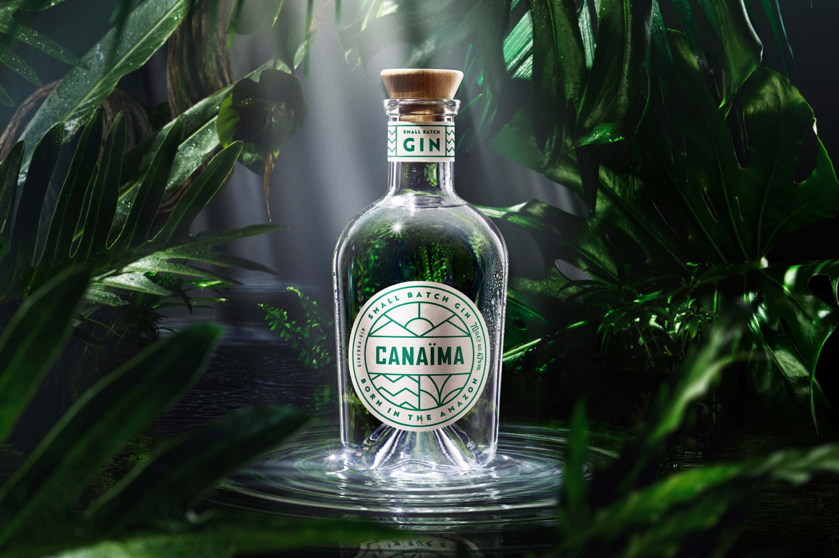 A gin that carries the hidden secrets and legends of the Amazon. Born in the mysterious depths of this remote territory, and made with unique local botanicals, Canaïma encapsulates the frenzy and wild spirit of the heart of the jungle.