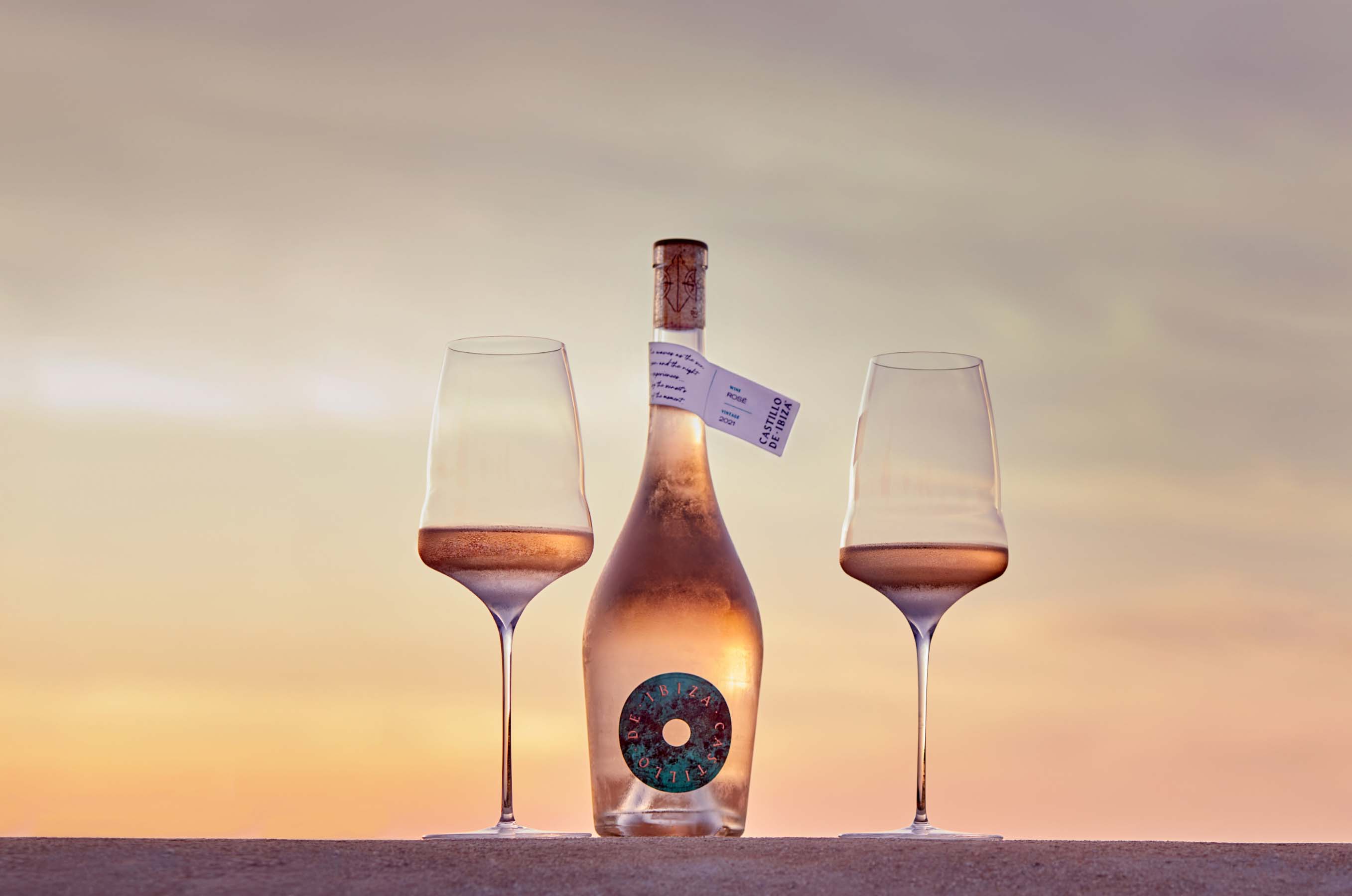 Castillo de Ibiza is a new brand that delivers a still rosé wine, premium quality and Spanish origin. Gathering the energy and magnetism of Ibiza, it aspires to become the number one still wine on the British market. It captures the magnetism of the island, reviving the timeless and ephemeral summer memories that consumers crave. The brand delivers the unique spell Ibiza casts, offering a wine for leisurely drinking, sharing, connecting and escaping reality letting the daily hustle and bustle fade away.