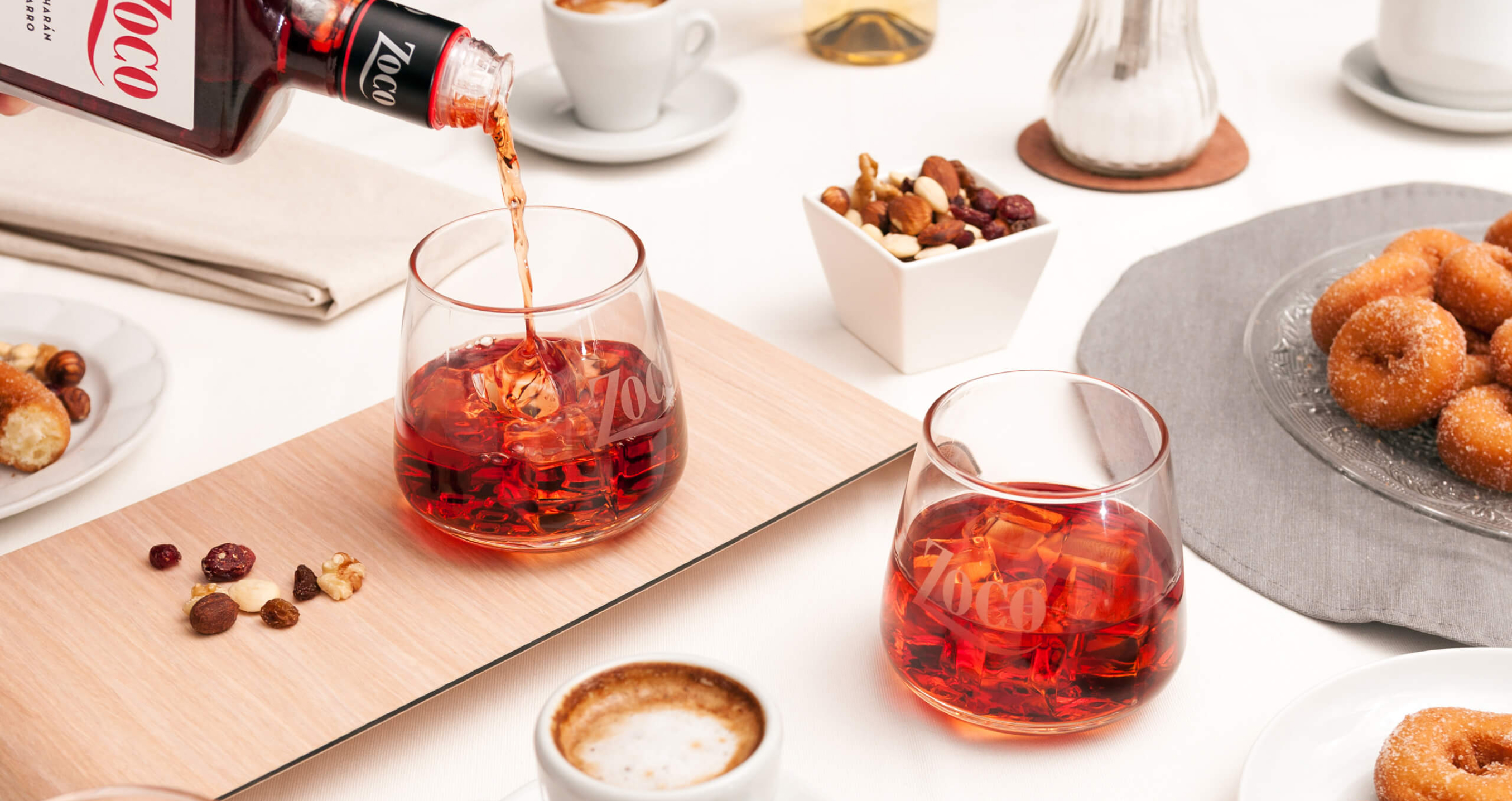 Zoco is a patxaran brand with more than 60 years of history. The Navarrese elixir delights the palate and is a centrepiece around which to gather to talk, laugh and build unforgettable moments.
