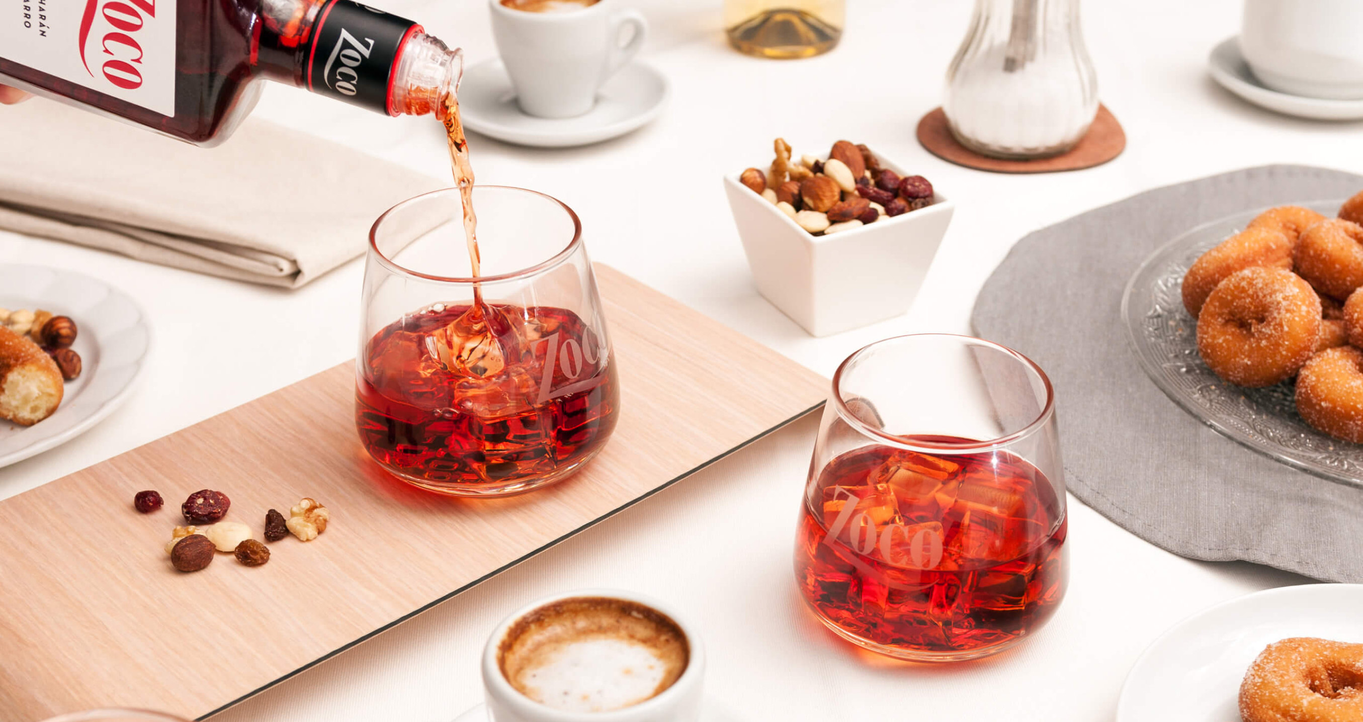 Zoco is a patxaran brand with more than 60 years of history. The Navarrese elixir delights the palate and is a centrepiece around which to gather to talk, laugh and build unforgettable moments.
