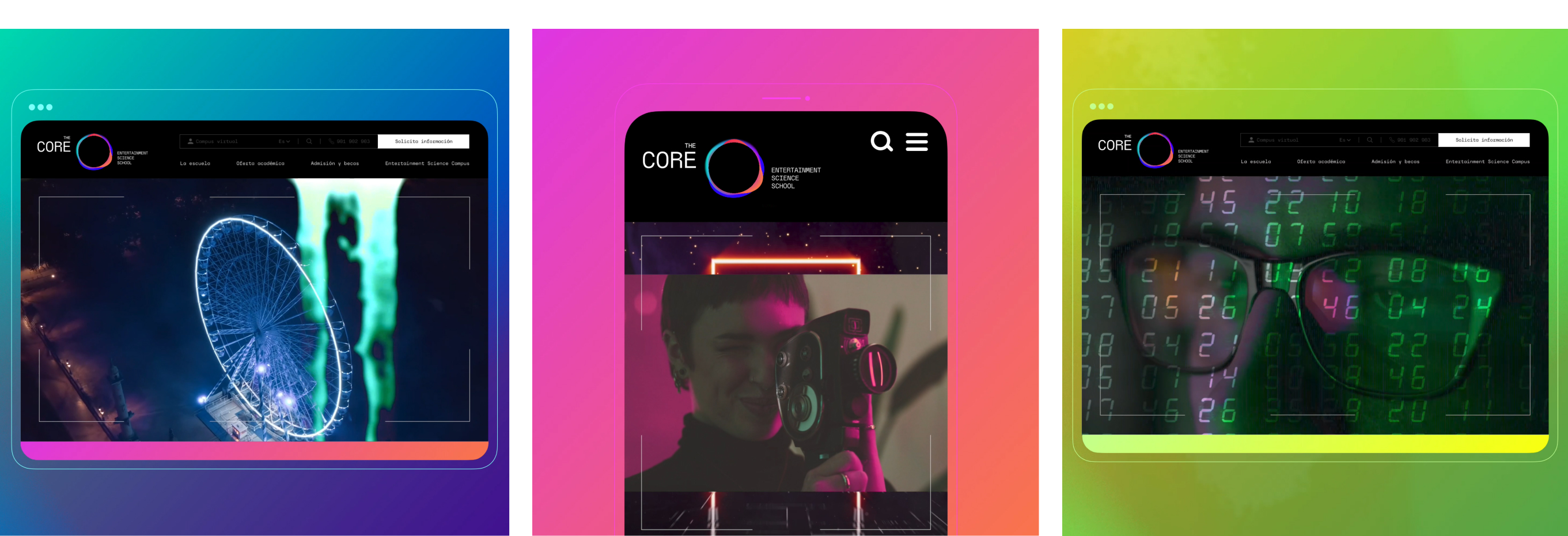 The Core is a higher education institution specializing in the audiovisual industry, and based in Europe's largest audiovisual hub, Madrid Content City, an enclave brimming with leading international film and production companies.
